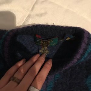 Wool Vintage pull over